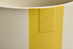 blocks & stripes 15cm cream yellow